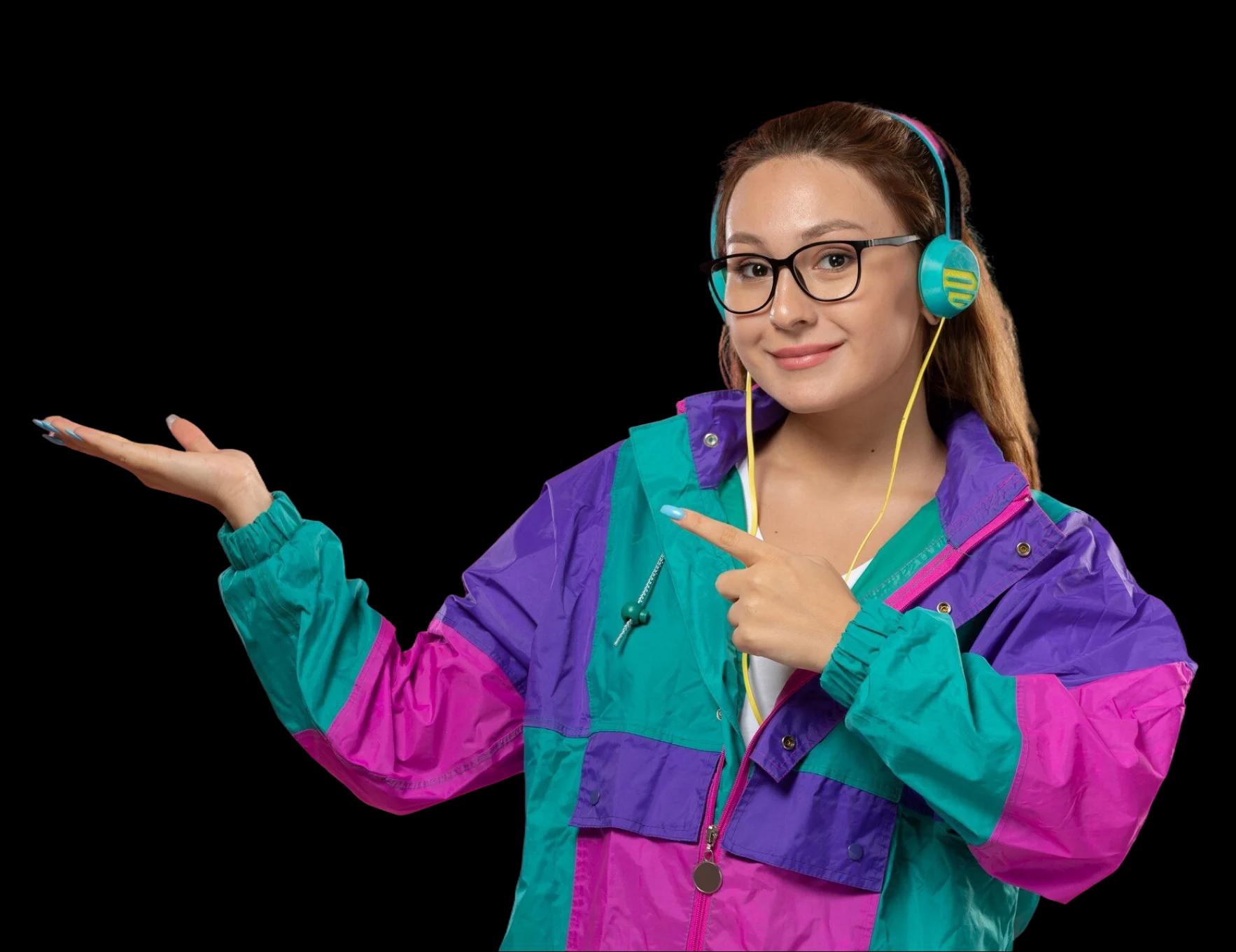 Descriptive section background